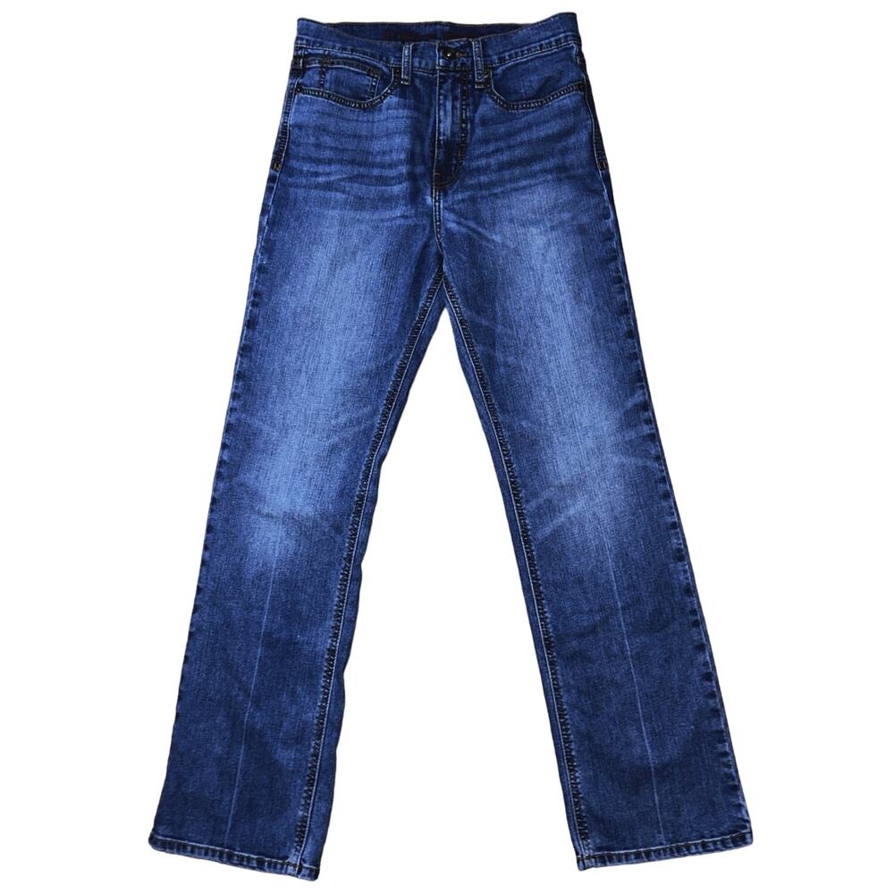 Cruel Girl Denim Women's Skylar 5R X 28 Dark Wash High Rise Boot Cut Jeans